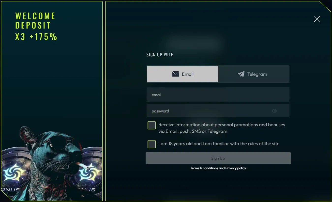 Registration and Login